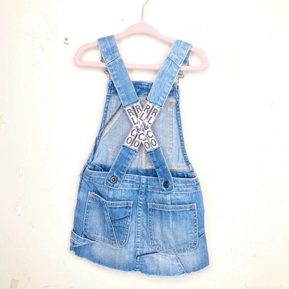RALPH Lauren Company denim overall dress